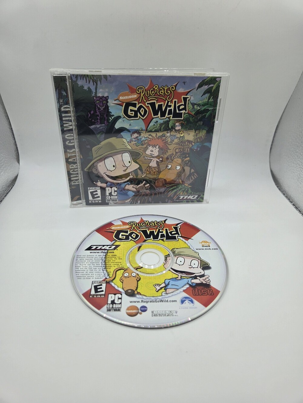 Rugrats Go Wild Nickelodeon THQ PC Game 2003